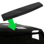 Rear Smoked LED tailgate spoiler brake light lamp for Sport L320 Stop top tinted