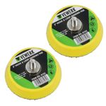 2" / 50mm Sanding Polishing / Backing Pad With M6 Thread For Air Sander 2PK