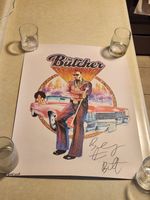 BENNY THE BUTCHER SIGNED POSTER LITHOGRAPH 18X24 L.E. #/220 GRISELDA NICE RARE!