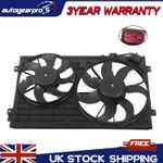 Radiator Fan 47394 Cooling 1K0121207BB 1K0121207T 1K0959455BC 1K0959455CS