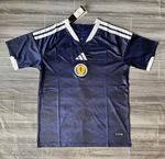 World Cup 2026 Scotland Home Jersey Mens Home Navy Blue Shirt Size S-4XL