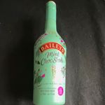 Baileys Irish Cream  Mint Choc Shake Limited Edition 700ml Bottle - empty 