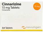 Cinnarizine Travel Sickness - 84 Tablets