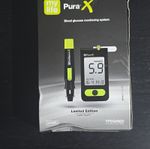 mylife Pura X Limited Edition Glucose Monitor mmol/L USB Case +10 Strips