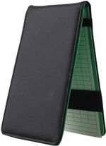 KOFULL Pu Leather Golf Score Card Holder Yardage Book masters Scorers Green 
