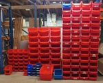 Plastic Parts Storage Bins Bulk Lot - 121 Bins In Total!