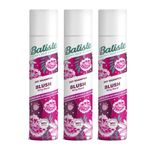 Batiste Dry Shampoo Blush Floral Scent, Instant Hair Refresh 200ml - Pack of 3