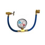 R134a Car AC A/C Refrigeration Air Conditioning Recharge Hose Pressure Gauge