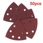 93mm SANDING PADS TRIANGLE DELTA MOUSE SANDER SHEETS 40 60 80 120 240 GRIT SATC