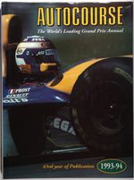 Autocourse 1993 - 94  (1993 Season)  Formula 1  F1  Grand Prix annual  excellent