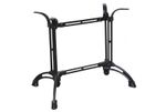 twin pedestal cast iron dining table base restaurant cafe pub - FREE DELIVERY