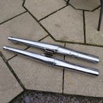 Suzuki GT250 X7 Exhaust Silencers Pair Left & Right Set Rear Section GT 250 X7