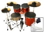 Drum Kit Mute Silencer Practice Pads  RockSolid Drums CHOOSE YOUR REQUIRED SIZES