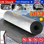 50M Self Adhesive Thermal Foil Foam Insulation Roll Shed Floor Roof Garage Door