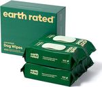 Earth Rated - Unscented Dog & Cat Wipes 1- 4 Various Packs of 100