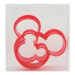 Mickey Mouse Ears Set of 2 Cookie Cutter, Biscuit, Pastry, Fondant Cutter