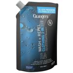 Grangers 2 in 1 Clothing Wash & Repel Cleaner and Water Proofer 1 Litre Gore-Tex