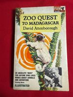 David Attenborough Signed Zoo Quest To Madagascar Book