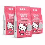 Hello Kitty Baby Powder 3 x 10L Bentonite CAT LITTER Deal - FREE DELIVERY