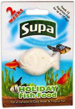 SUPA VACATION HOLIDAY FISH FOOD BLOCKS TROPICAL COLDWATER 14 DAYS FEED 2 WEEKS