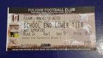 Fulham v  Manchester United 28th February 2004 Ticket