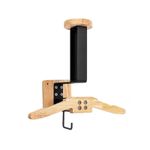 Helmet Rack with Hanger Compact Wall Mount Helmet Holder Sturdy for Mudroom