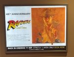 Indiana Jones Raiders of the Lost Ark 45th ORIGINAL UK QUAD CINEMA POSTER | 