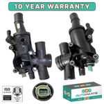 THERMOSTAT WITH HOUSING + SENSOR FOR FORD GALAXY KUGA MONDEO MK4 S-MAX 2.0 TDCI