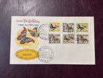1968 South Vietnam FDC DUE TAX STAMP BUTTERFLIES SAIGON POSTMARK