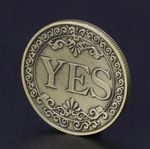 Yes No Coin Decision Dilemma Non Currency Decorative Collectable  UK Seller