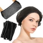 Disposable Non Woven Hair Nets Mob Caps Kitchen Catering Food Hygiene Work Hats