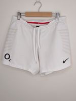 England Rugby 2011/12 Player Issue Home Shorts - Nike Pro White - Size S - RARE