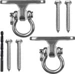 Set of 2 Stainless Steel Heavy Duty Swing Hangers for Hanging Chair