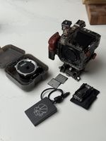 Full Red Komodo 6K Camera Kit - Inc. 2x Cards, V-lock Mount etc.