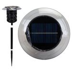 Solar UV Insect Zapper Fleas Flies, Gnat, Moths UV Light Silver