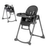 High Chair for Baby Folding Highchair Adjustable Toddler Seat with Activity Toys
