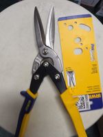 IRWIN Multipurpose Snip Tool Cuts 24 Gauge Steel and 26 Gauge Stainless Steel