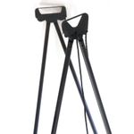 Mjoelner Fenris II, 4-legs shooting stick Black alu.