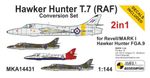 Mark I Models MKA14431 1:144 Hawker Hunter T.7 (RAF) Conversion Set (2in1)