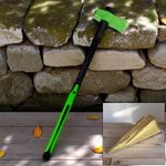 6lb Maul Axe Fibreglass Shaft Anti Jamming Head + Log Bomb Wood Splitting Wedge