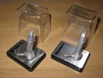 2 x Numark CC-1  DJ cartridge with stylus & box - PAIR / VIRTUALLY UNUSED