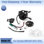 Motorcycle Radiator Cooling Fan Kit Digital For Yamaha WR450F WR 450 F 12-2015