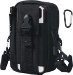 Tactical Waist Bag with Molle Pouch, EDC Utility Belt Bag for Hiking Camping