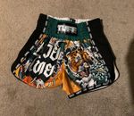 MEN’S THAI BOXING SHORTS: TUFF Retro Tora Mori Kingyo Muay Thai Fight M