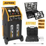 ATF Automatic Transmission Gearbox Fluid Flushing Cleaning Machine & Adapter Kit