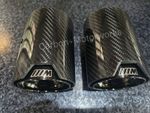2 x Bmw Exhaust Tip Black F20 F21 F22 F23 F30 F31 F32 F33 M140i M135i 335i 435