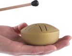 3-Inch 6-Note Steel Tongue Drum Portable Hand Percussion, Meditative Tones