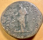 Large Thick AS of Faustina Jr., 26mm, 11.3gr! VENVS! RIC 1408