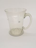 Nový bor glass Glass Tankard With Trailed Decoration