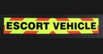 Escort Vehicle Fluorescent Magnetic Warning Sign
